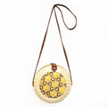 Handwoven Bamboo Round Bag