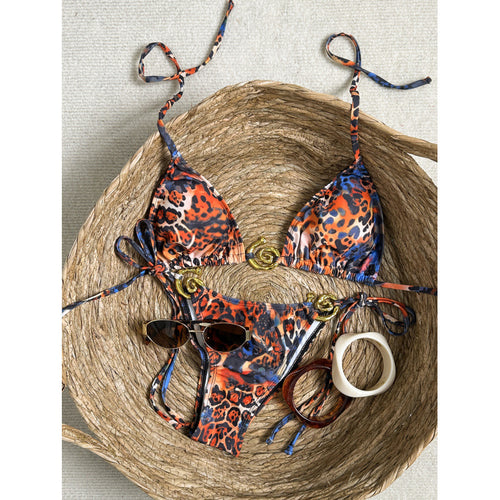 Boho Split Bikini