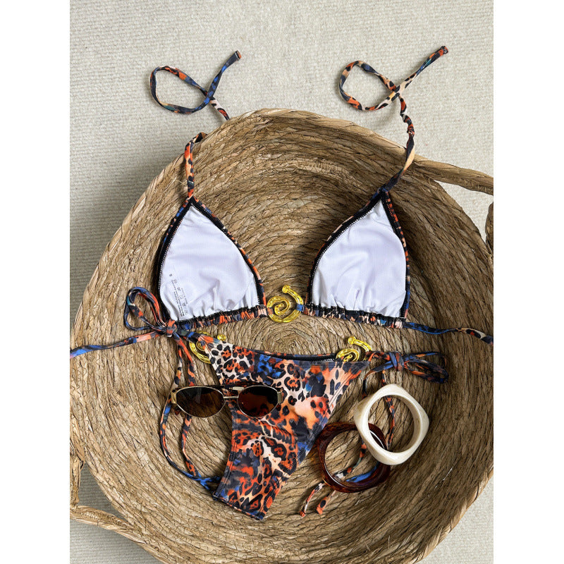 Boho Split Bikini
