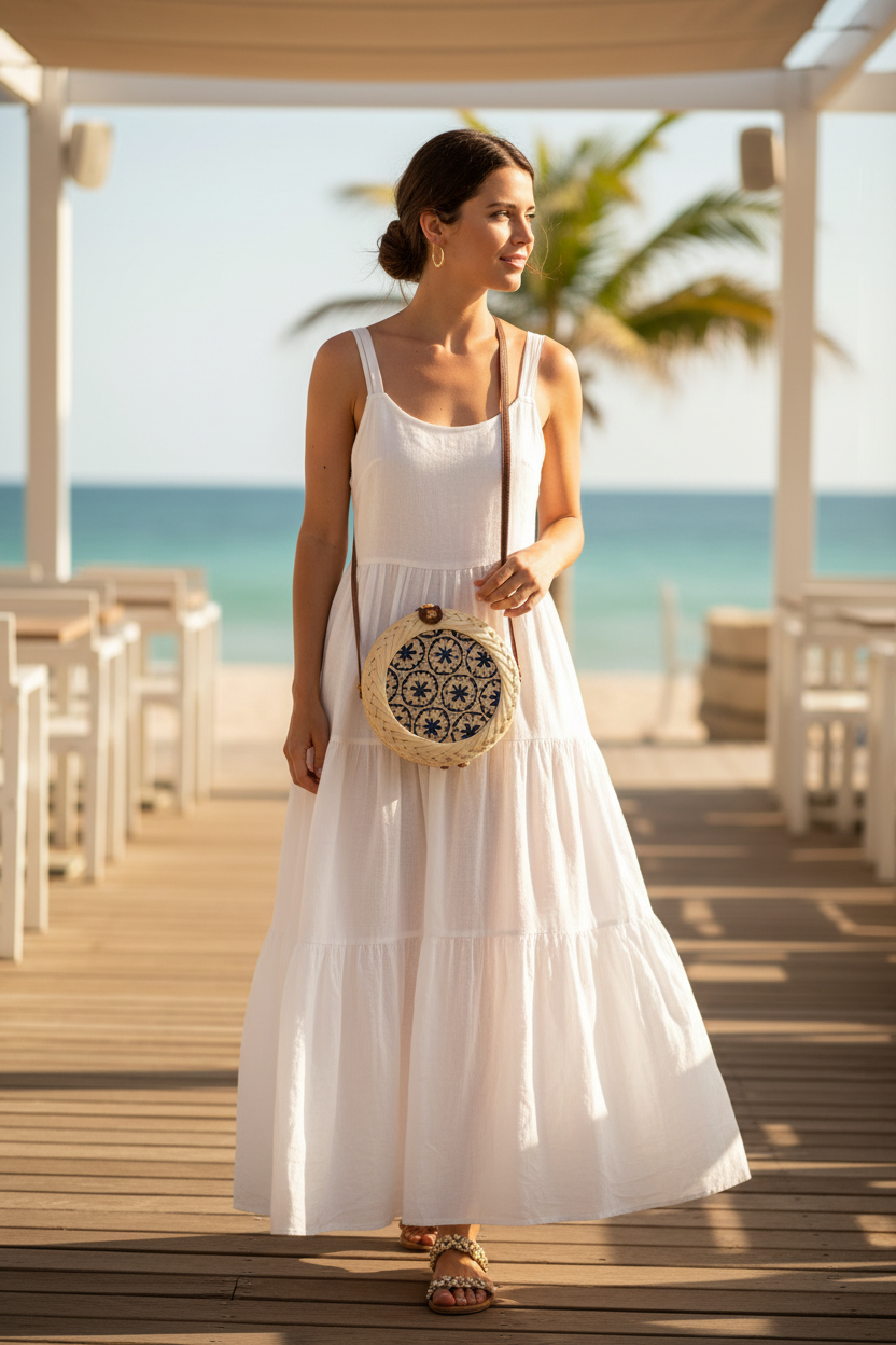 Handwoven Bamboo Round Bag – Pinterest Lifestyle