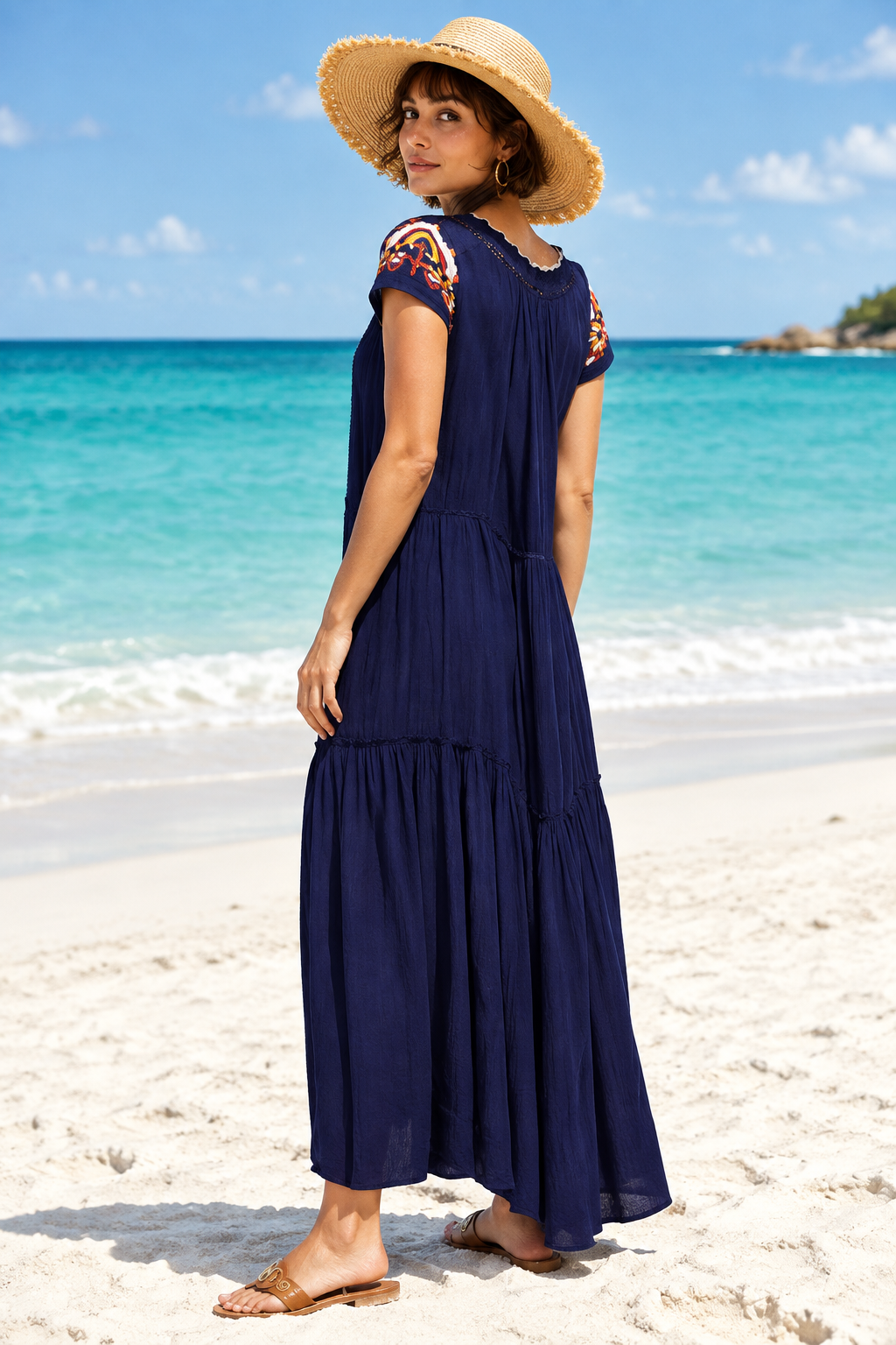 Navy Maxi Beach